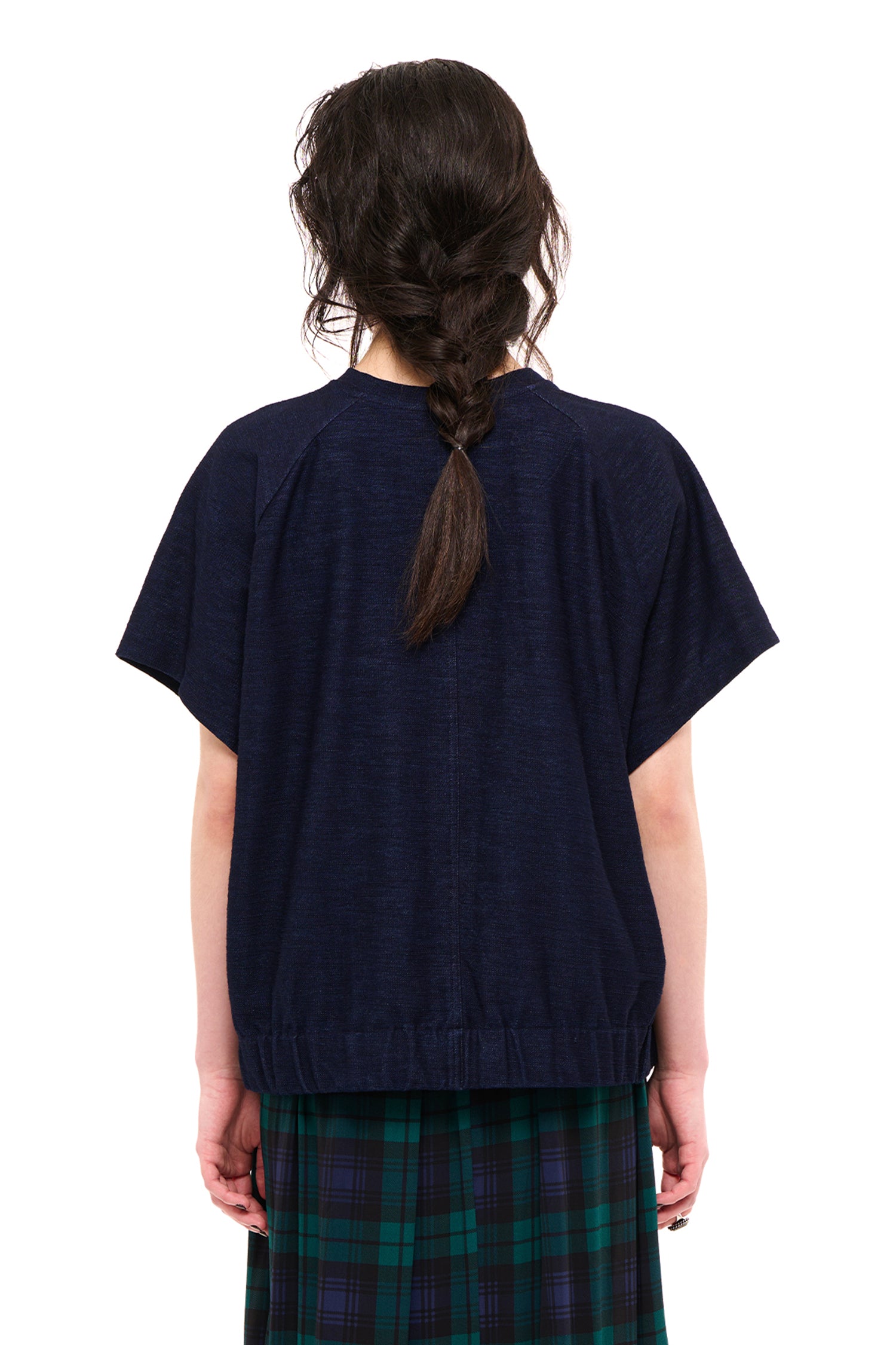 BUS STOP SWEATER IN INDIGO, AW26