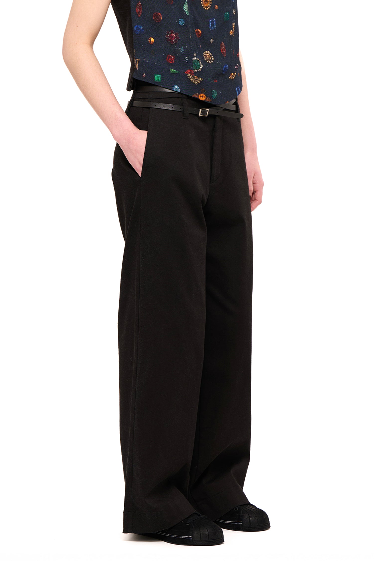 CELEBRATION TROUSER IN BLACK, AW26