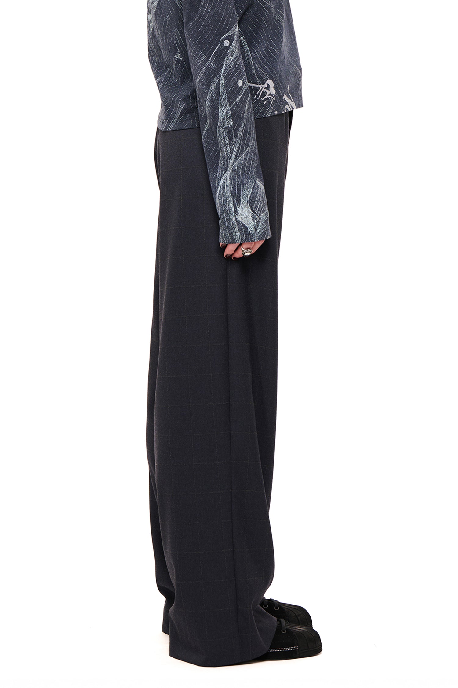 CELEBRATION TROUSER IN BLUE SMOKE, AW26