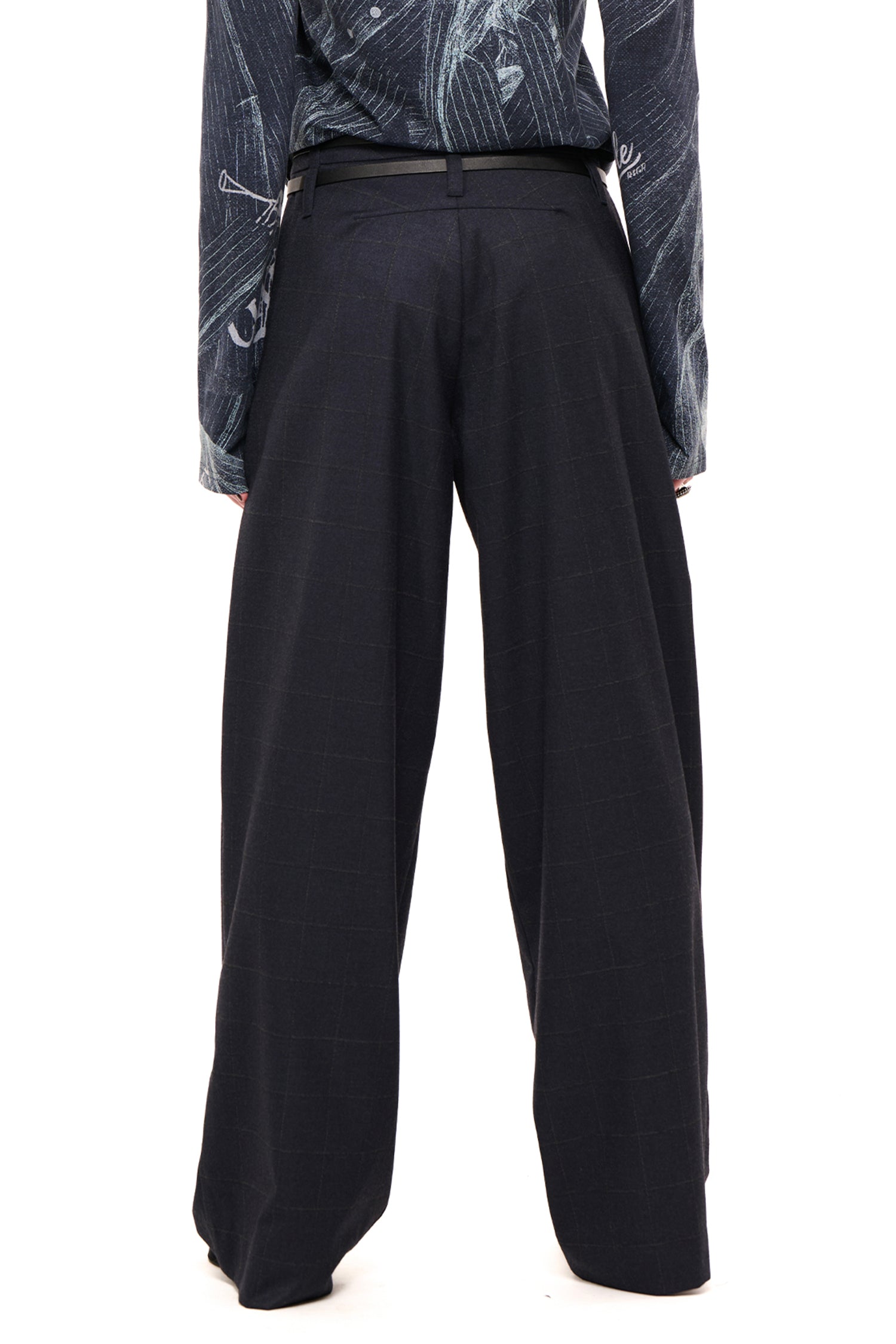 CELEBRATION TROUSER IN BLUE SMOKE, AW26
