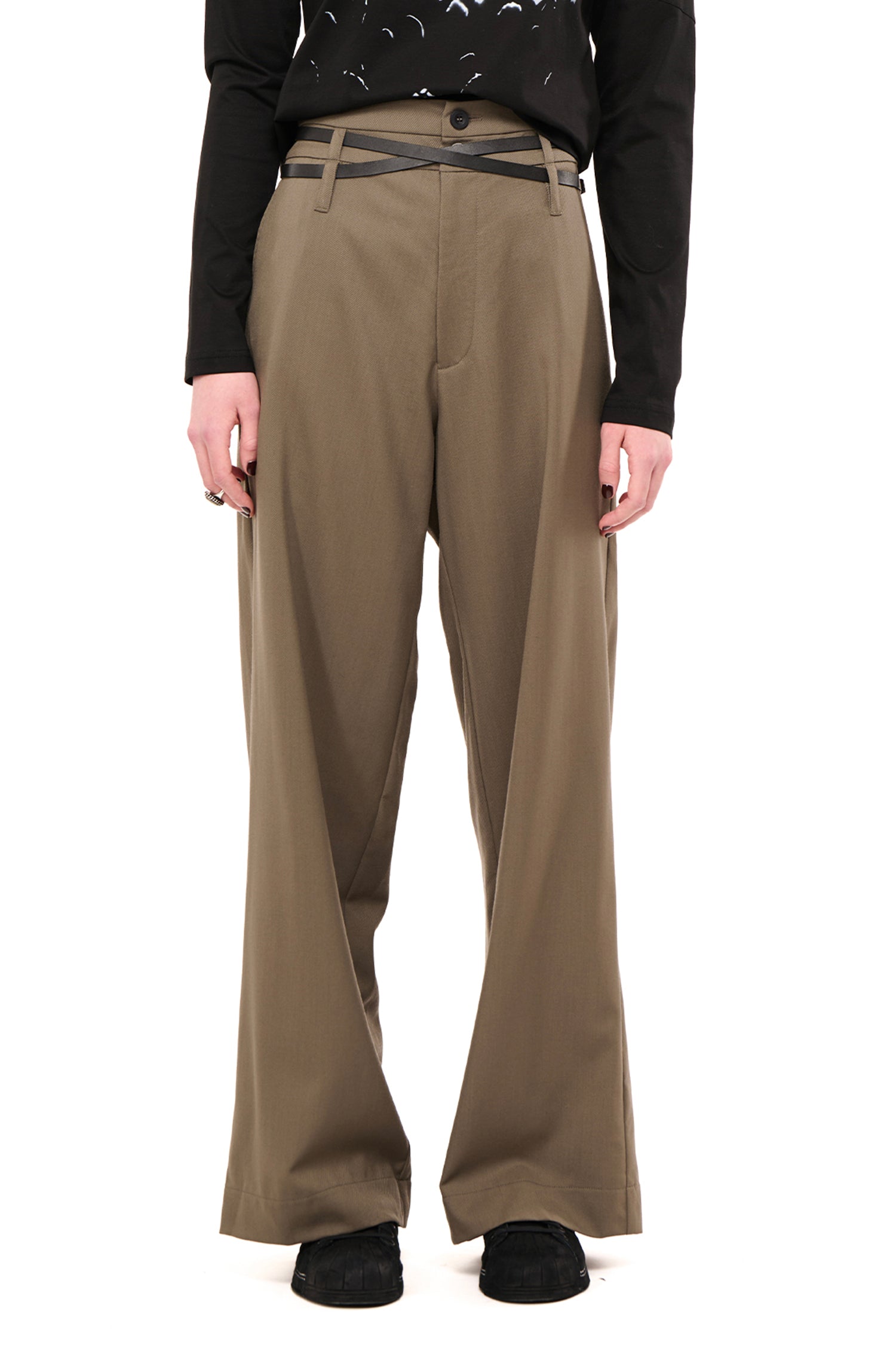 CELEBRATION TROUSER IN DARK TAUPE, AW26