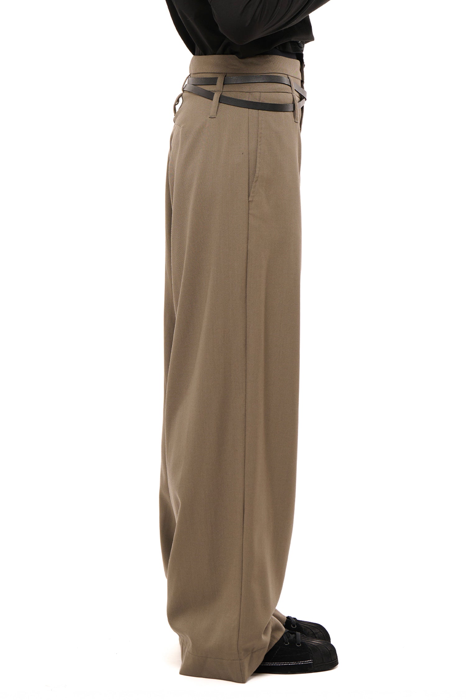 CELEBRATION TROUSER IN DARK TAUPE, AW26