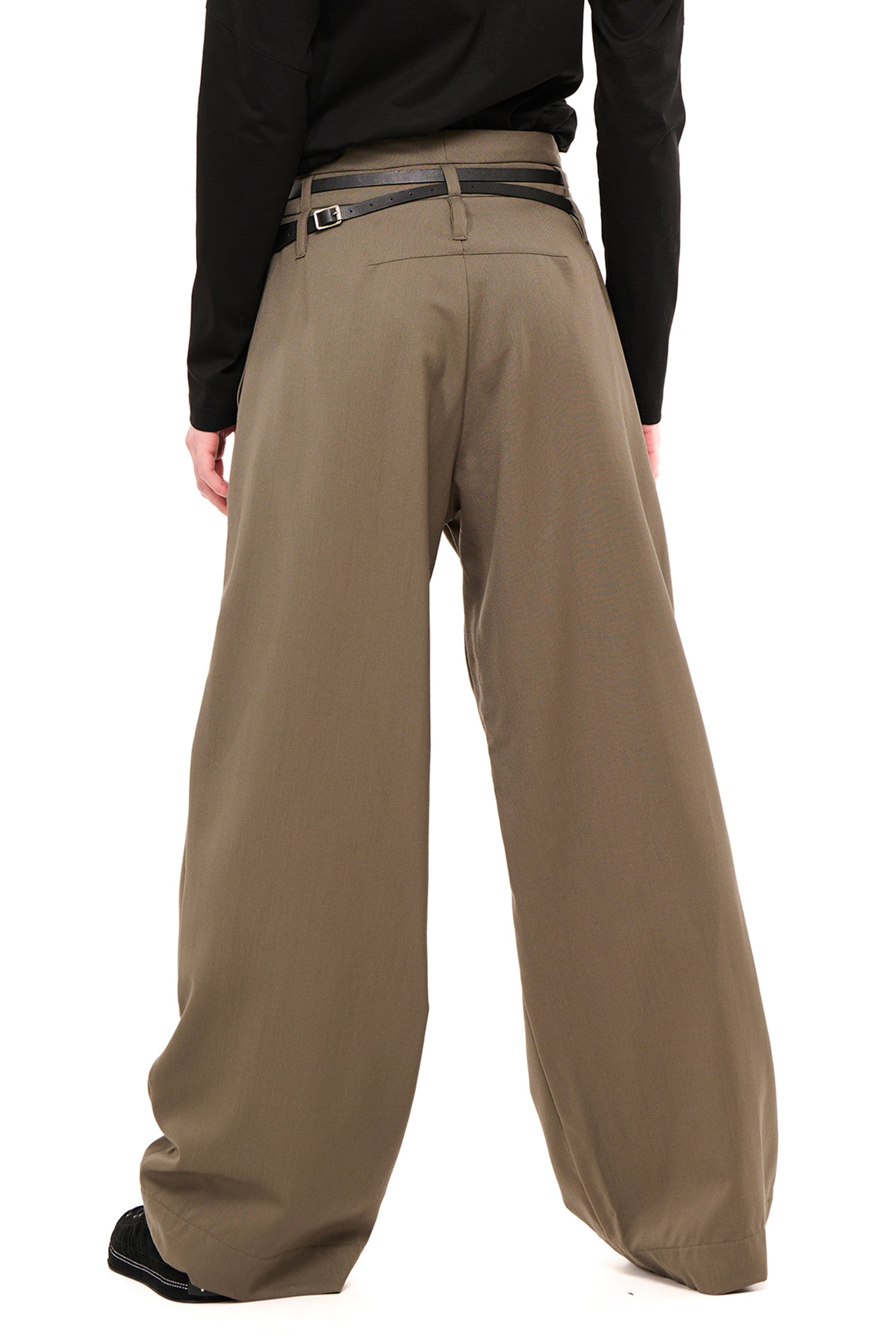 CELEBRATION TROUSER IN DARK TAUPE, AW26