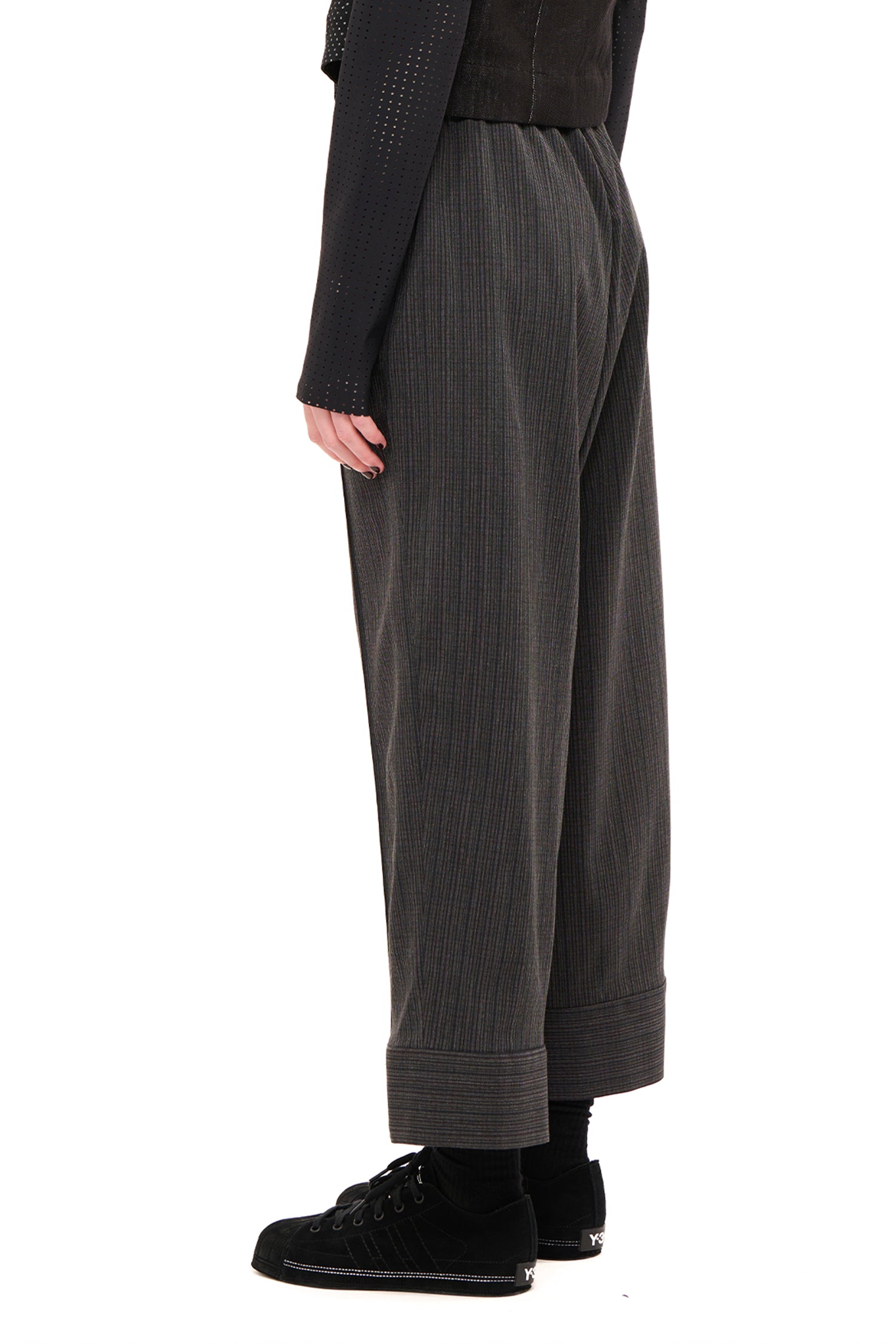 GROOVE PANT IN CHARCOAL STRIPE, AW26