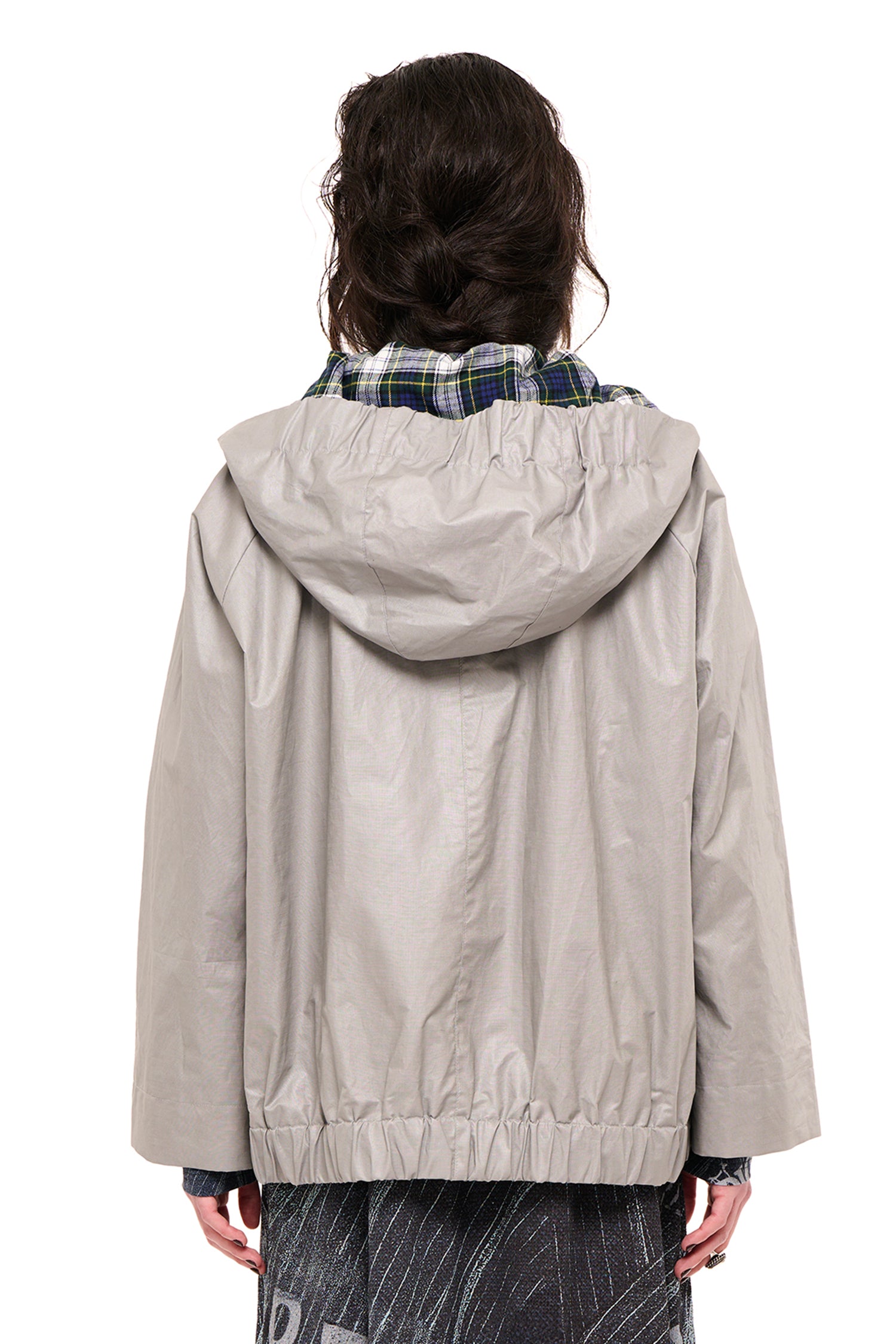 NEIGHBOURHOOD PARKA IN SILVER, AW26