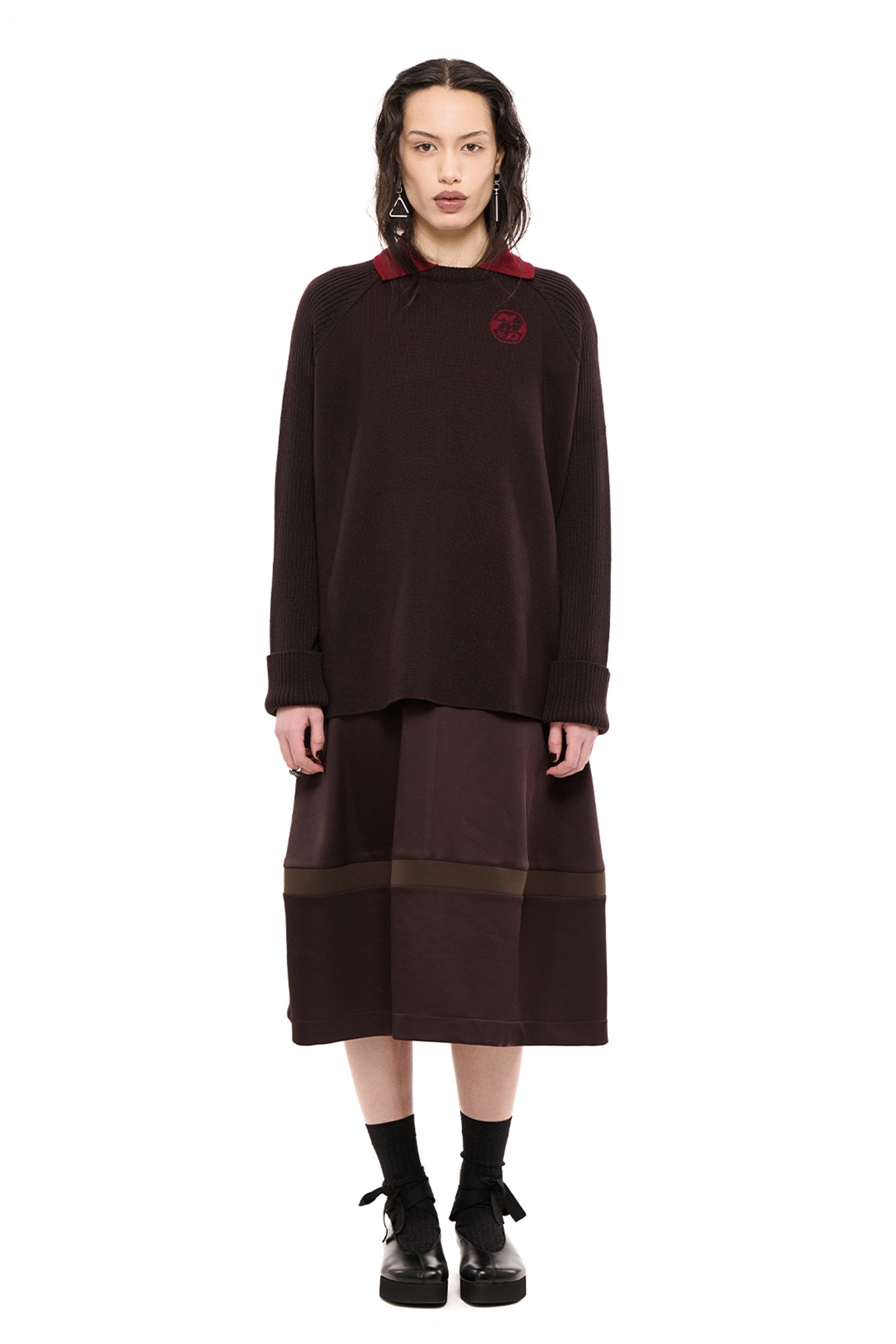 NIGHT WATCH JUMPER IN COCOA, AW26