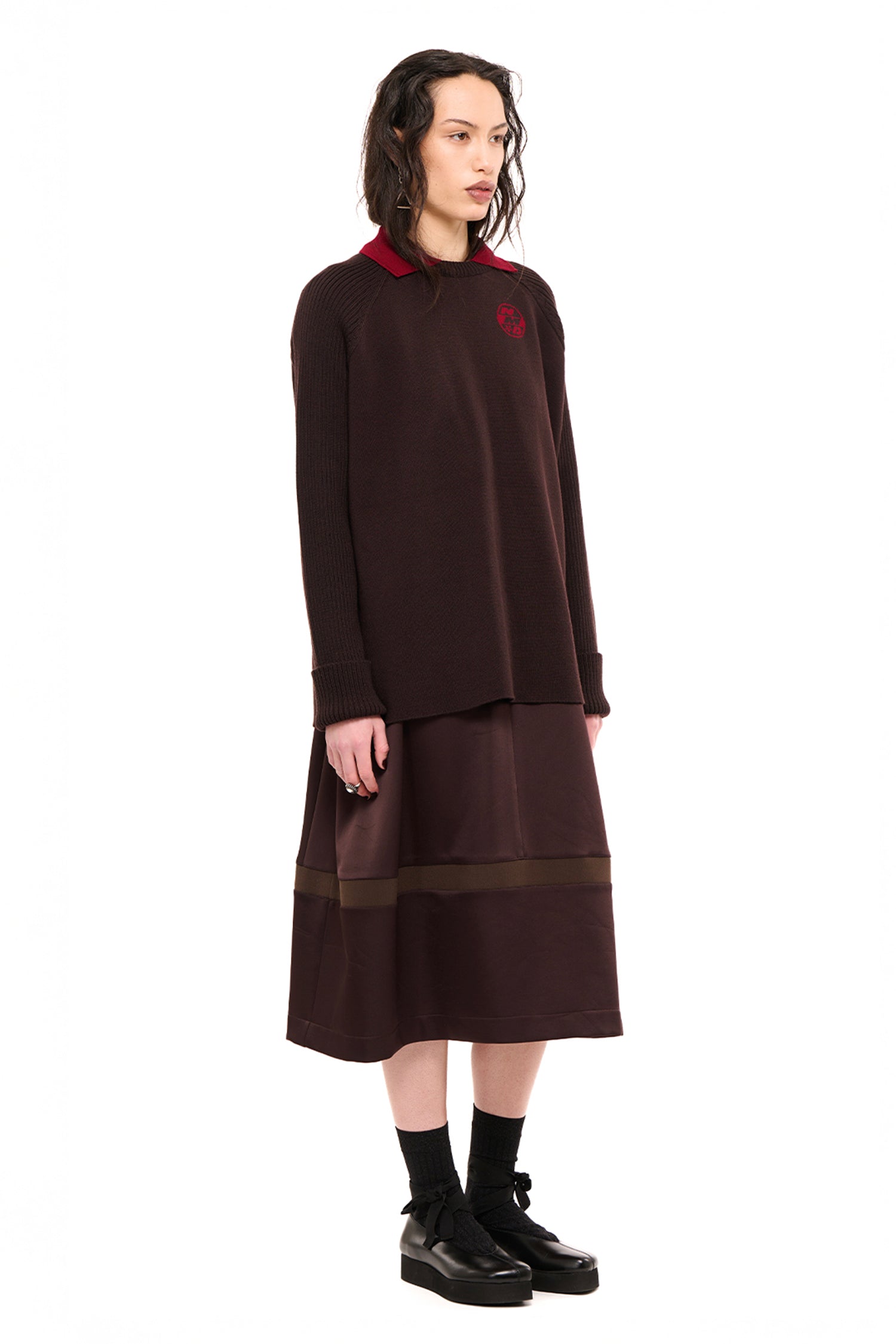 NIGHT WATCH JUMPER IN COCOA, AW26