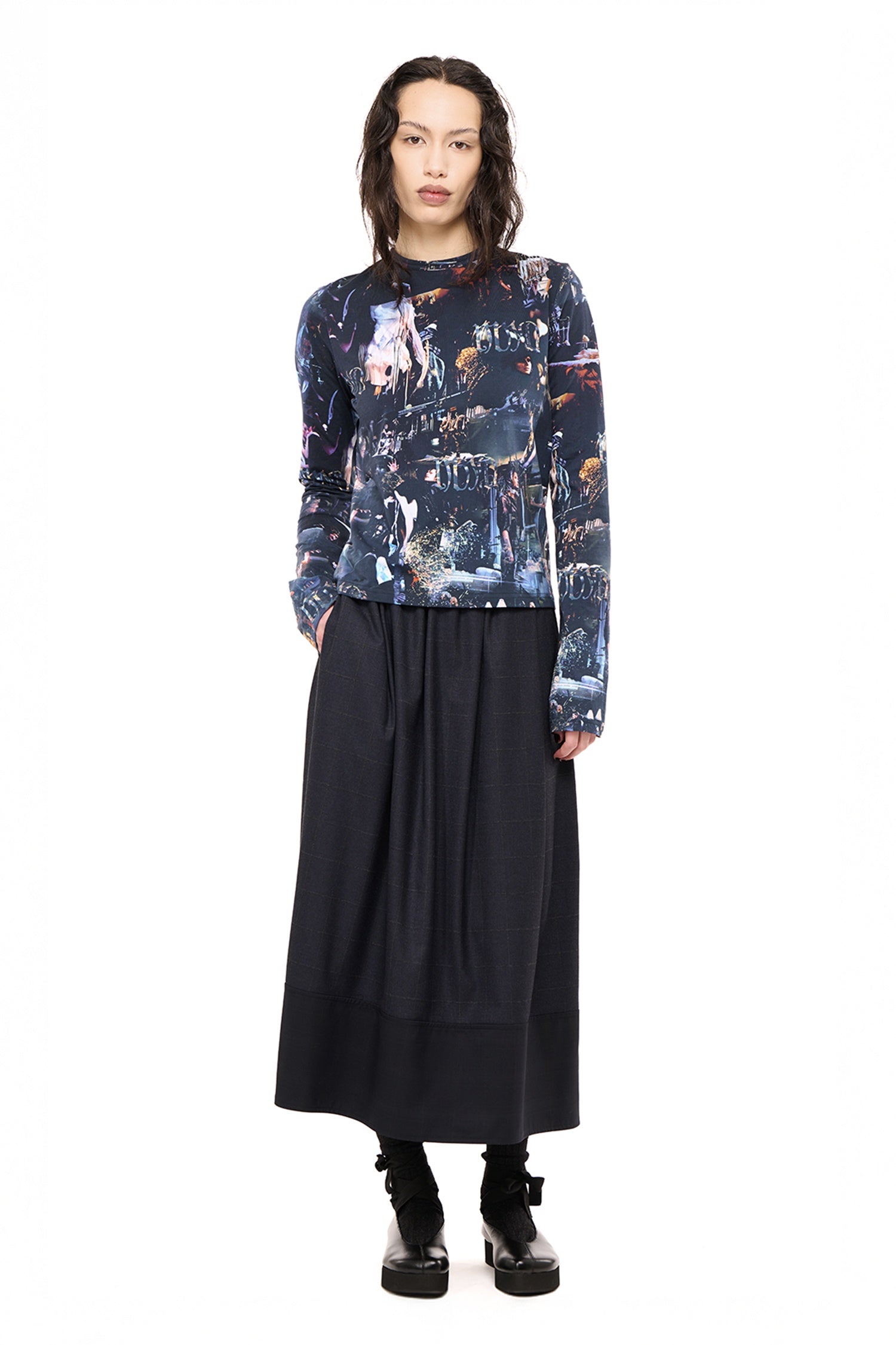 PLAY TIME LONG SLEEVE IN DANSE PARTY PRINT, AW26