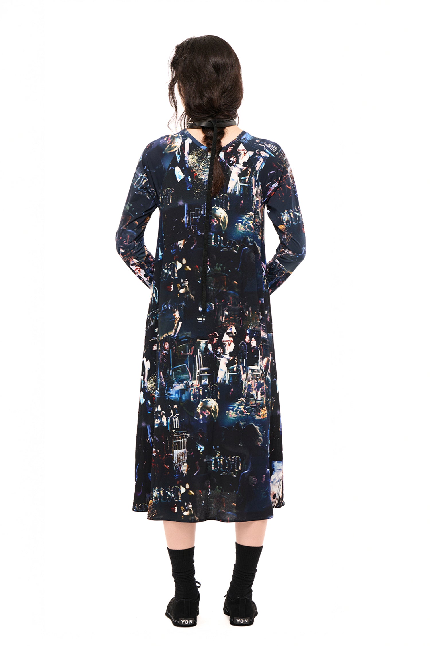 UNMIXED SLIP DRESS IN DANSE PARTY MIX, AW26