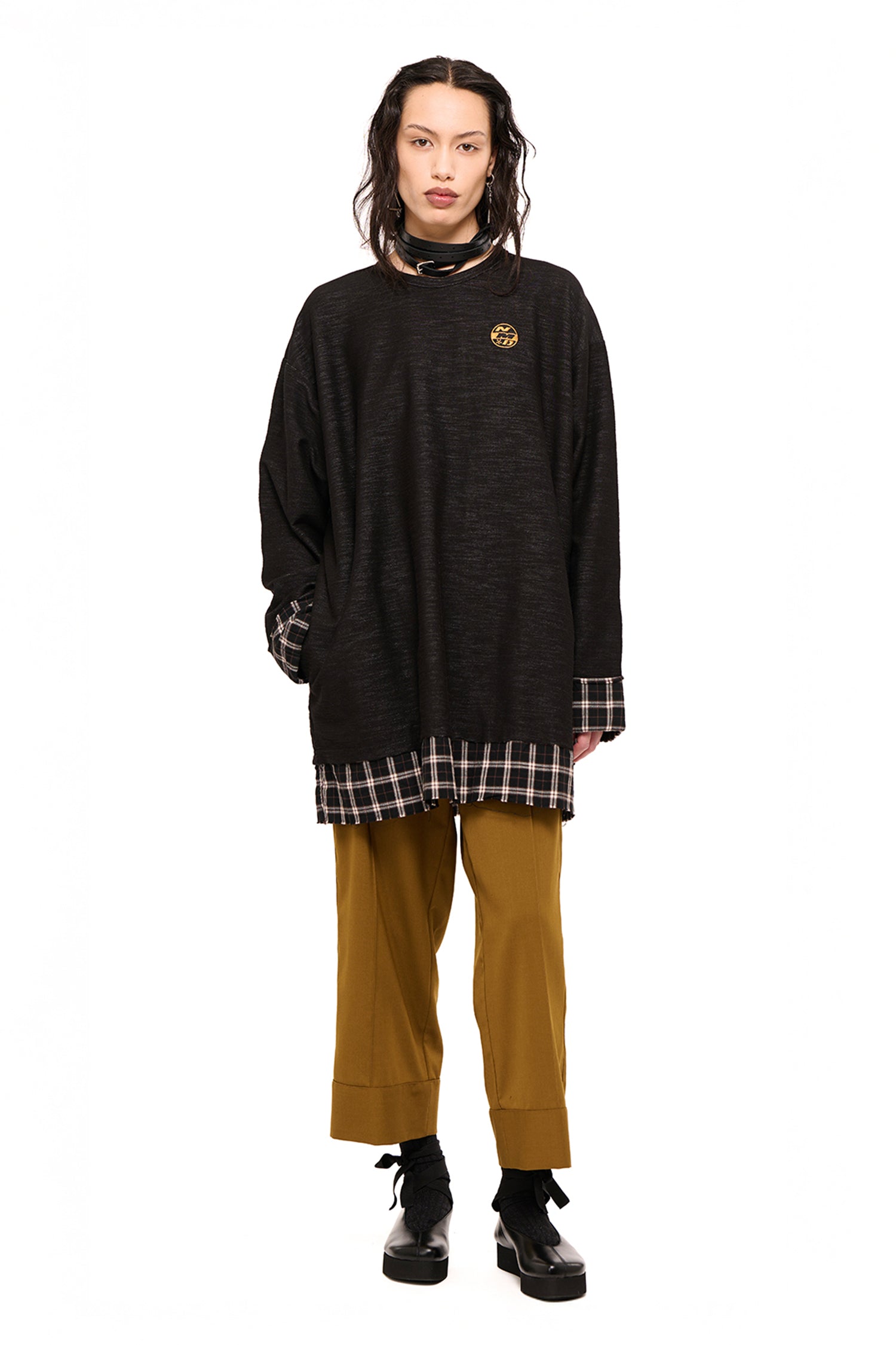 VERVE TUNIC IN BLACK, AW26