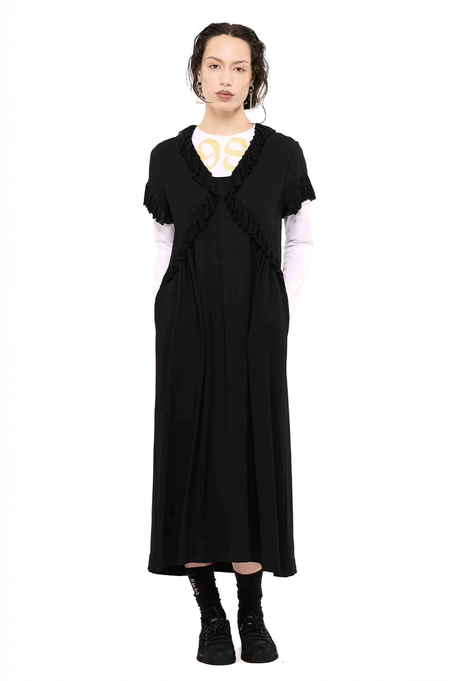 GATEAU DRESS IN BLACK, AW26