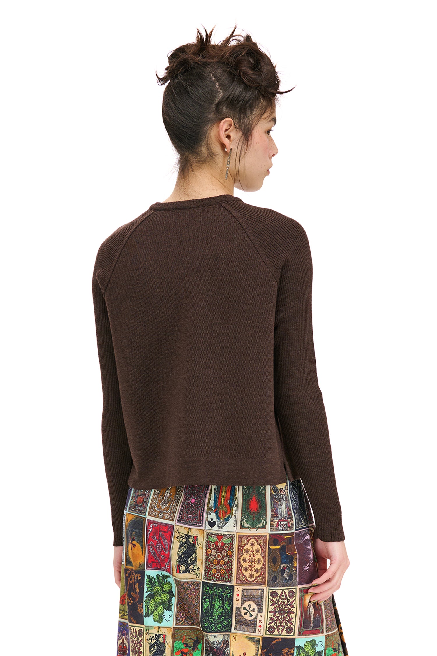 ACADEMIA JUMPER IN WALNUT, W25