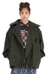 AMBLE COAT IN DEEP FOREST, W25