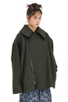 AMBLE COAT IN DEEP FOREST, W25
