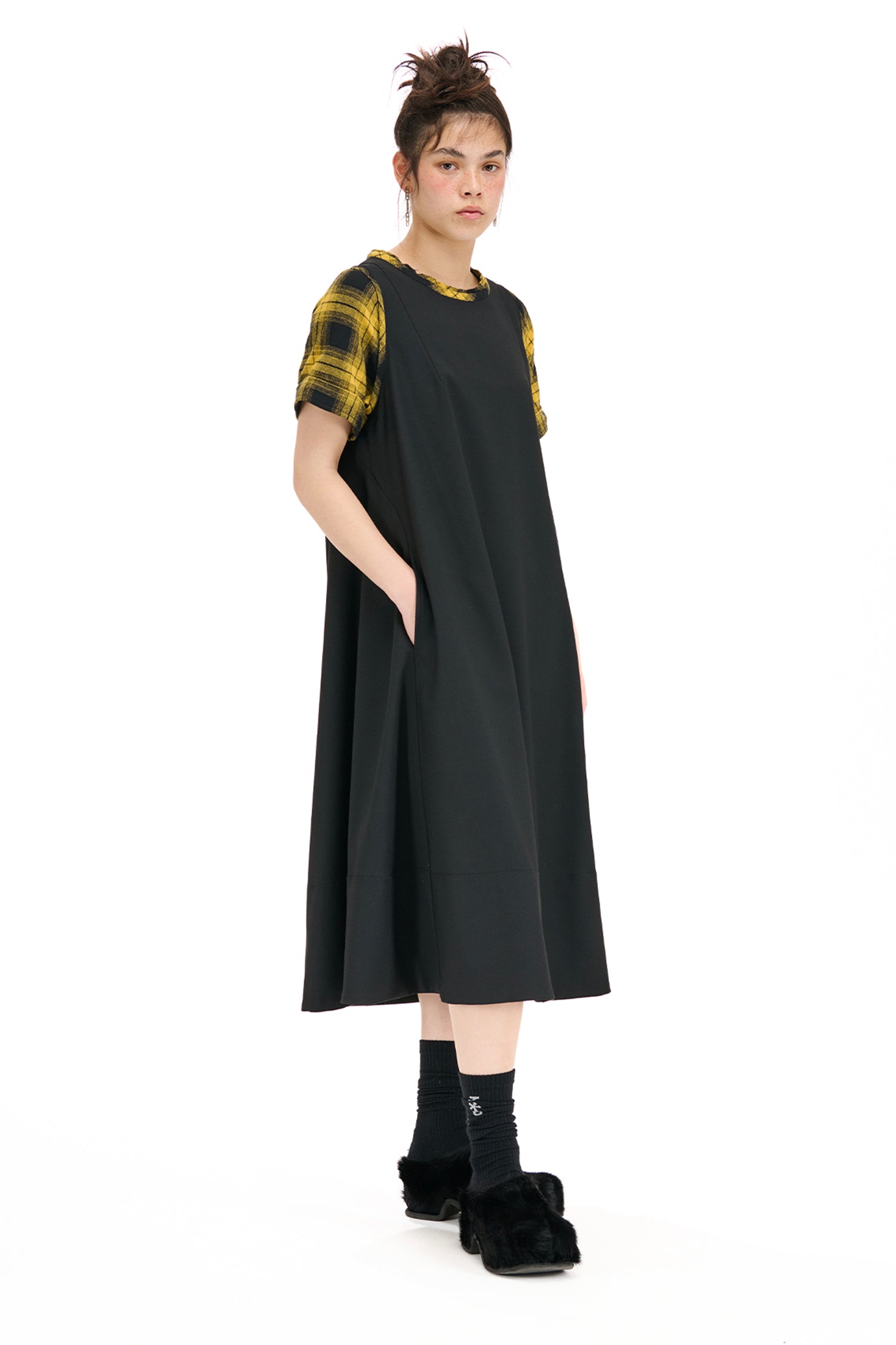 DUX DRESS IN BLACK, W25