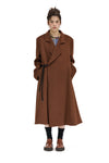 PROMENADE COAT IN CHESTNUT, W25