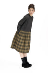 STUDY DRESS IN KHAKI, W25