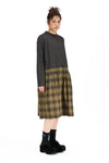 STUDY DRESS IN KHAKI, W25