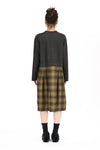 STUDY DRESS IN KHAKI, W25