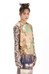 THEATRE LONG SLEEVE IN ART SCHOOL PRINT, W25