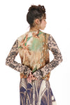 THEATRE LONG SLEEVE IN ART SCHOOL PRINT, W25
