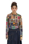 THEATRE LONG SLEEVE IN FORTUNA PRINT, W25