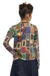THEATRE LONG SLEEVE IN FORTUNA PRINT, W25