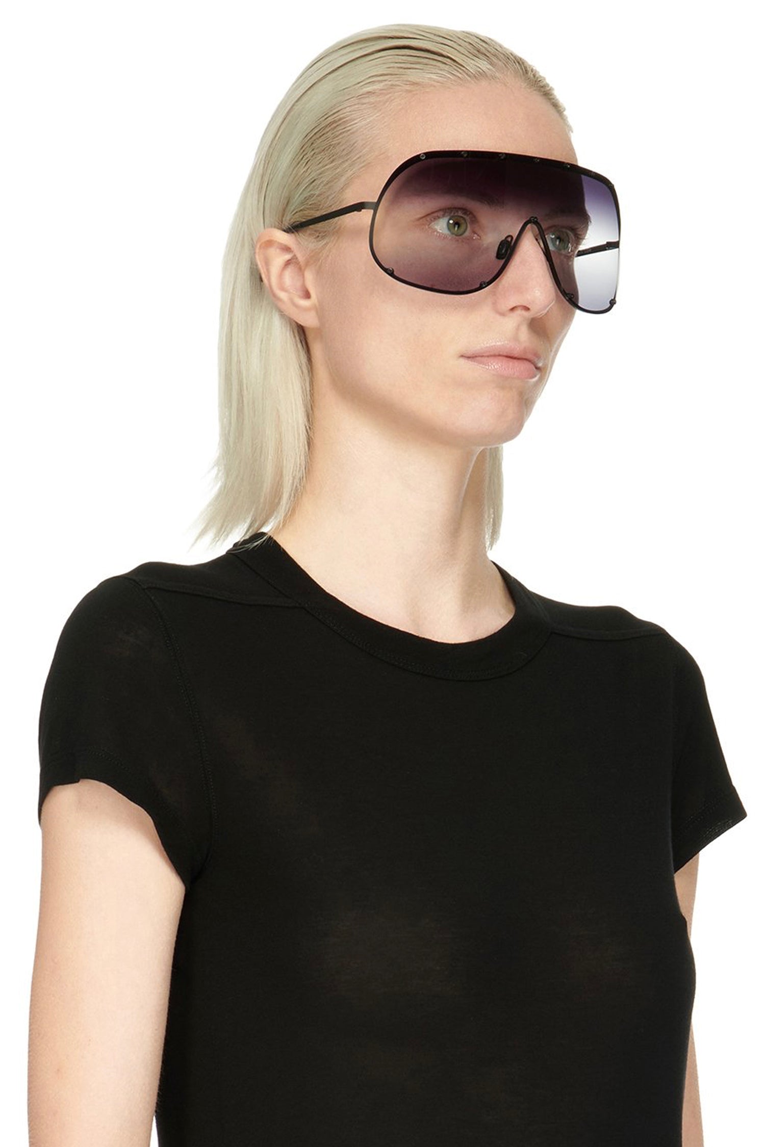 SHIELD SUNGLASSES BLACK/BLACK, SS24