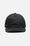 &#39;HUN&#39; BASEBALL CAP IN BLACK/DUST, SS24