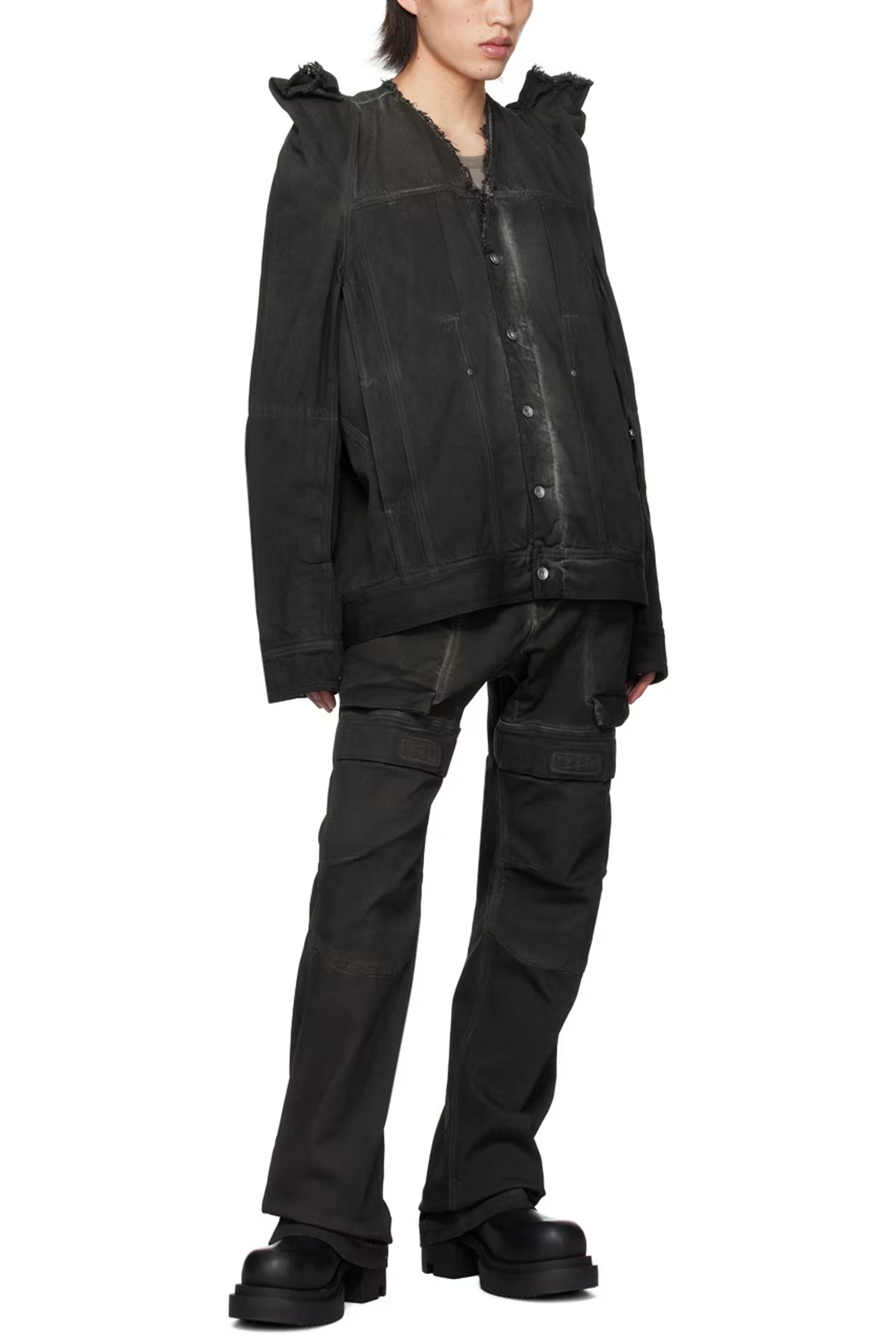 TEC WORKER JACKET IN DARK DUST, SS24