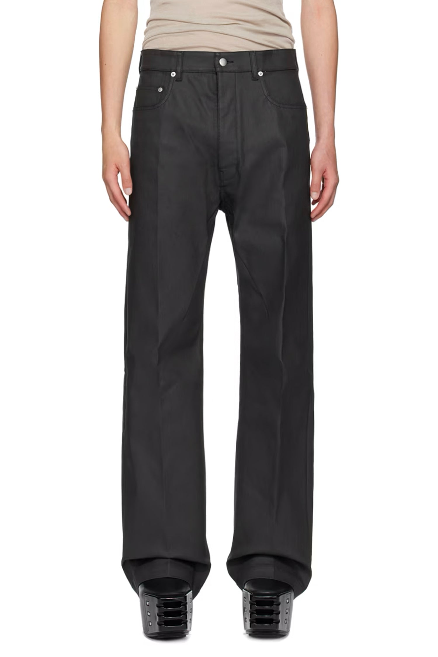 DENIM GETH JEANS IN BLACK WAX, SS24