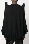 TEC SWEATSHIRT IN BLACK, SS24