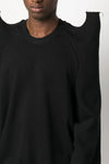 TEC SWEATSHIRT IN BLACK, SS24
