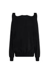 TEC SWEATSHIRT IN BLACK, SS24