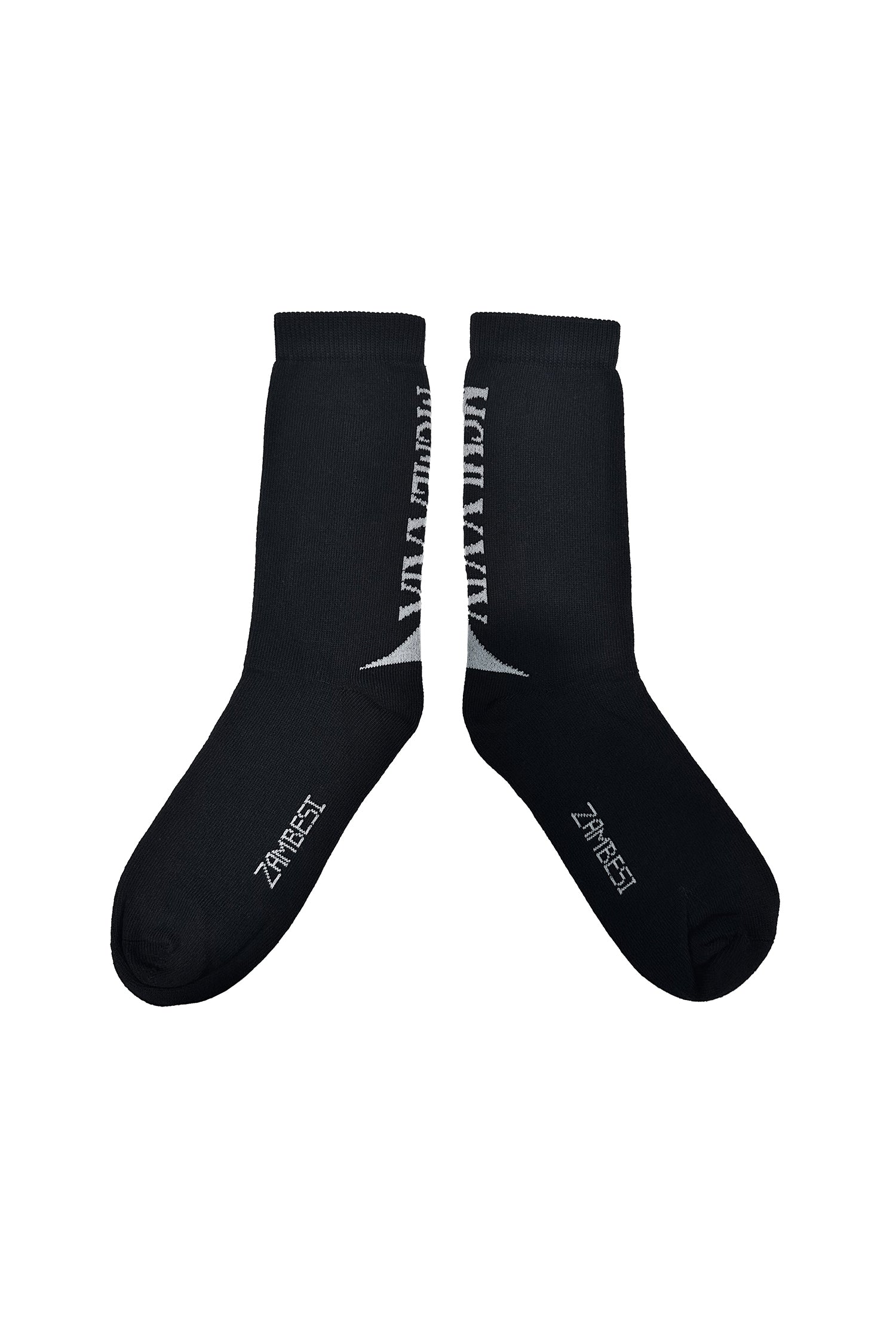 COTTON ACHILLES IN BLACK/BONE