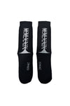 MERINO ACHILLES IN BLACK/BONE,W25