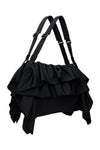 FRILLY CLASSIC TOTE BAG IN BLACK, AW23