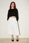 FITTED CROPPED CARDIGAN IN BLACK, AW23