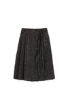 PLEATED MIDI KILT IN BLACK, AW23