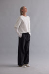 DRAWSTRING PANT IN PEPPER (UNISEX), SS26