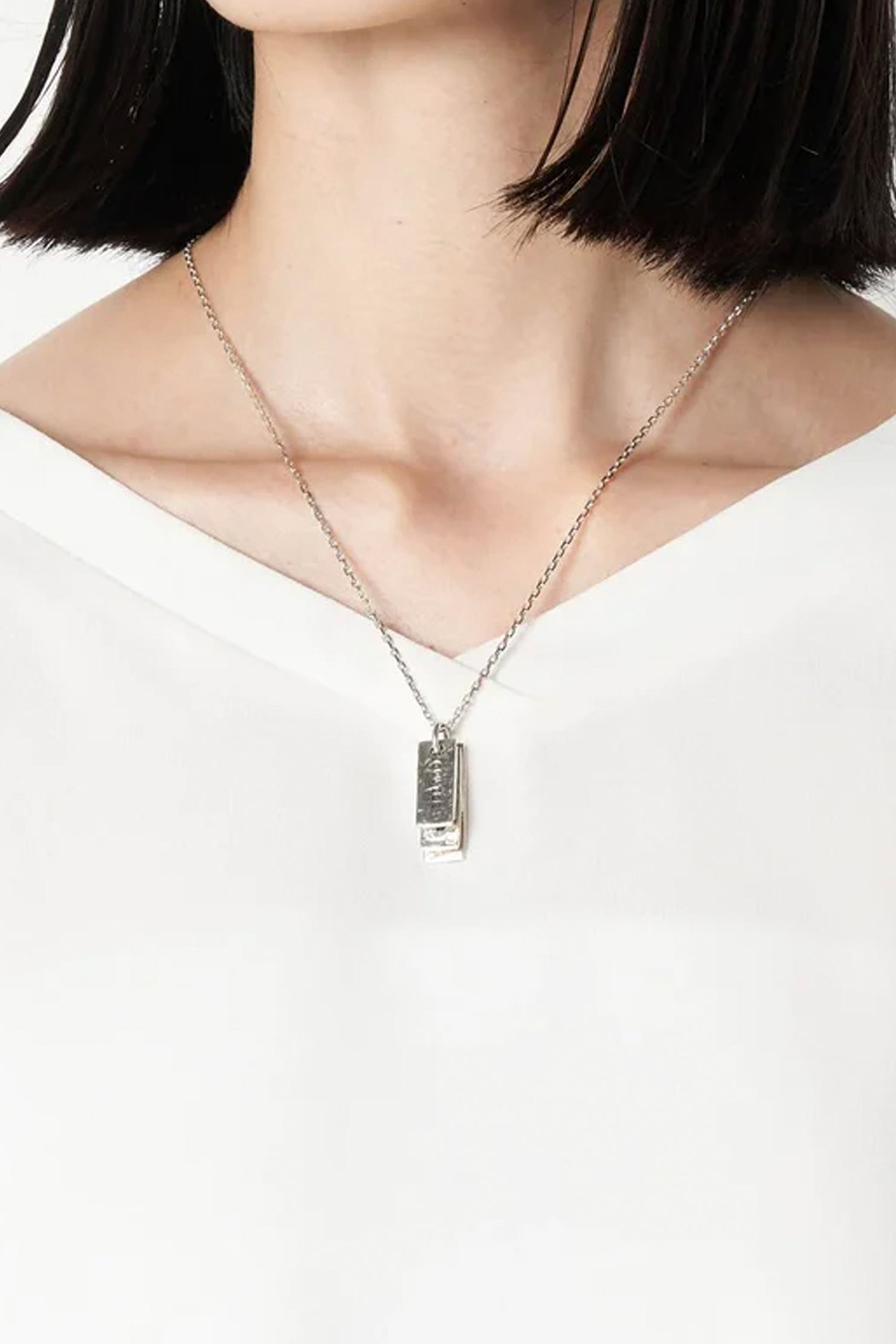 PENDENTIF 5 SENS ARGENT