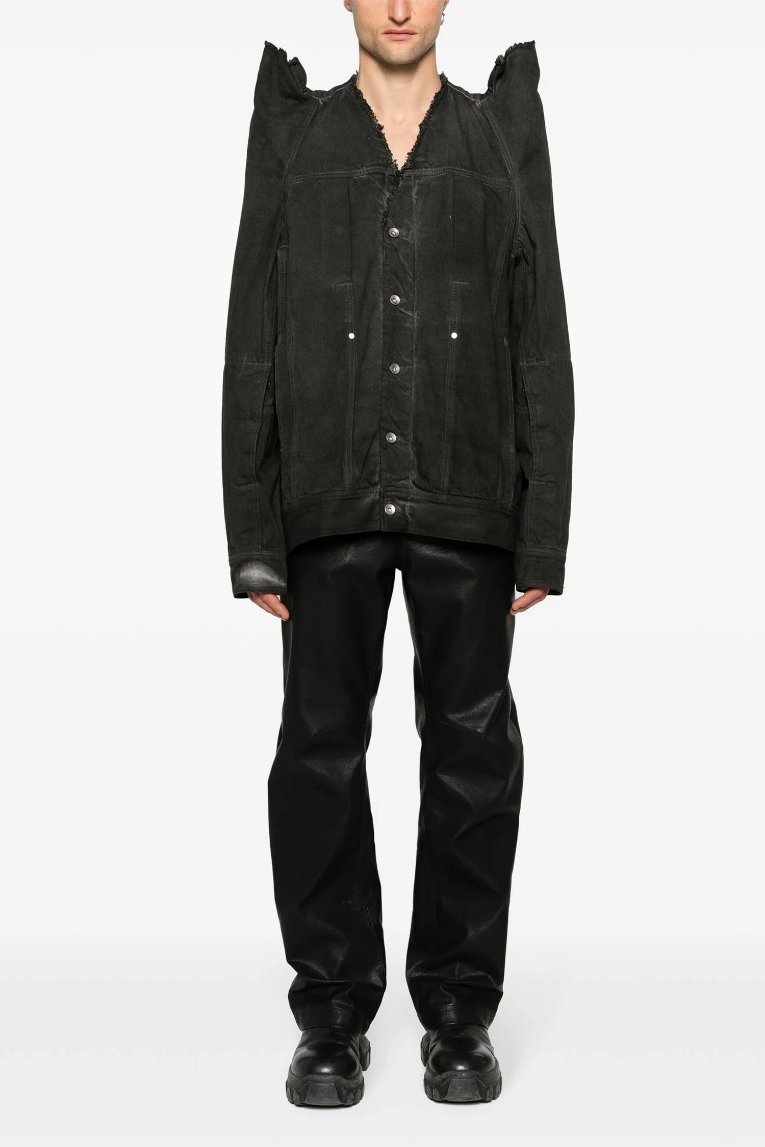 TEC WORKER JACKET IN DARK DUST, SS24