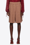 POMY BIS SHORTS IN PEACH, SS25