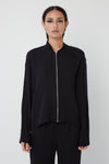 ZIP JACKET IN OBSIDIAN, S24