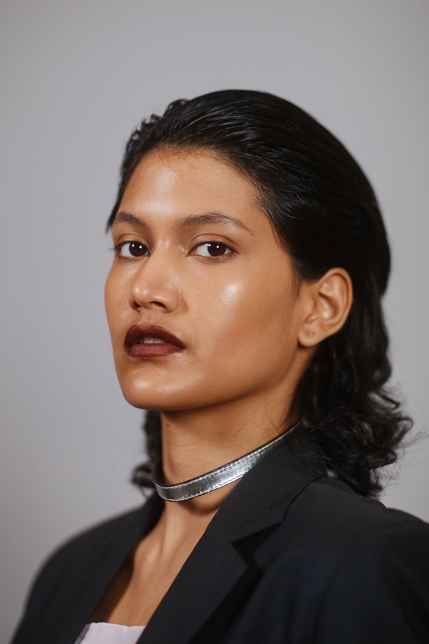 CHOKER IN SILVER, S24