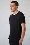 ZIP TEE IN OBSIDIAN, S24