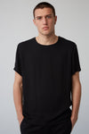 ZIP TEE IN OBSIDIAN, S24