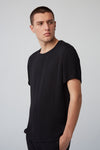 ZIP TEE IN OBSIDIAN, S24