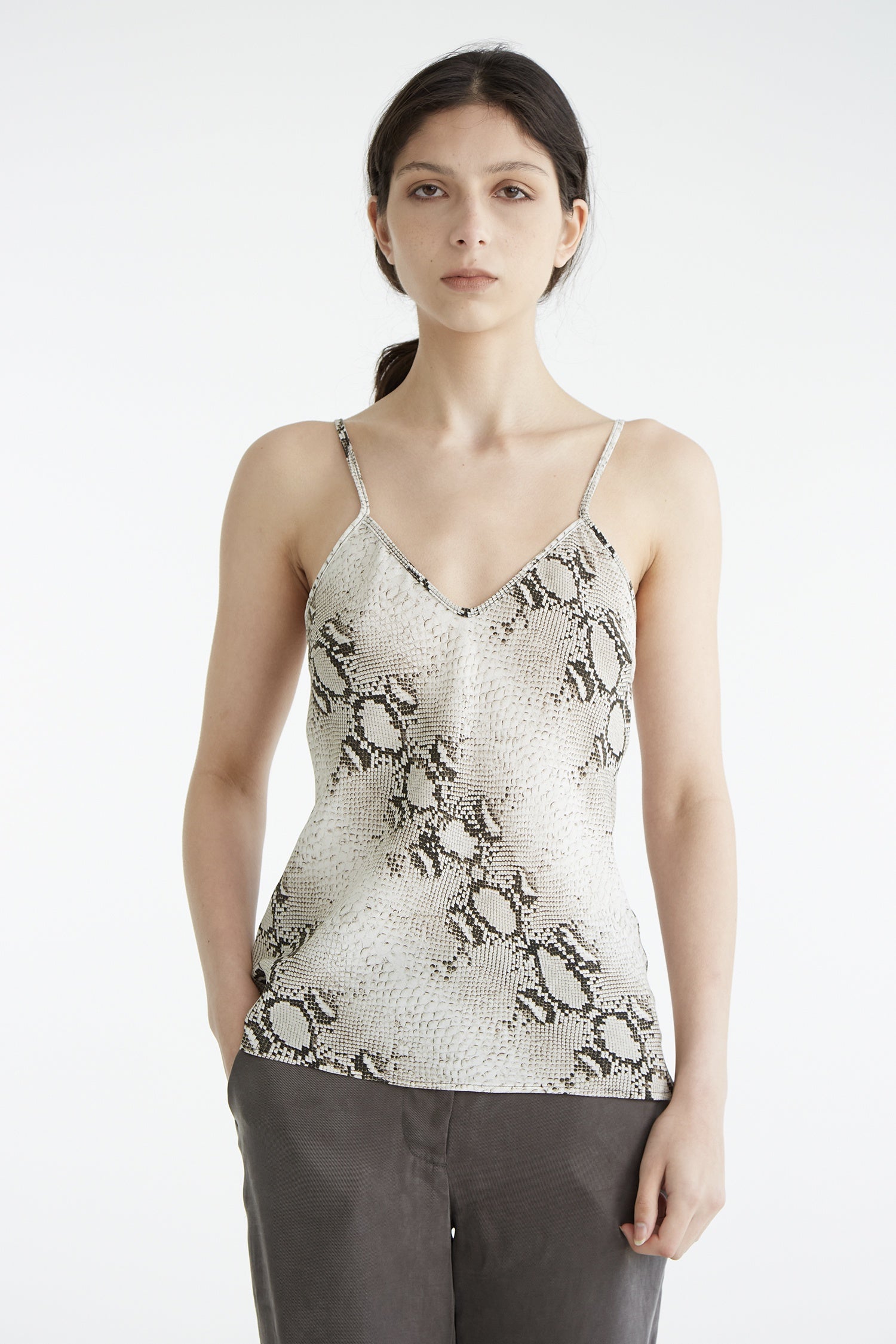 CAMISOLE IN SNAKE, S25