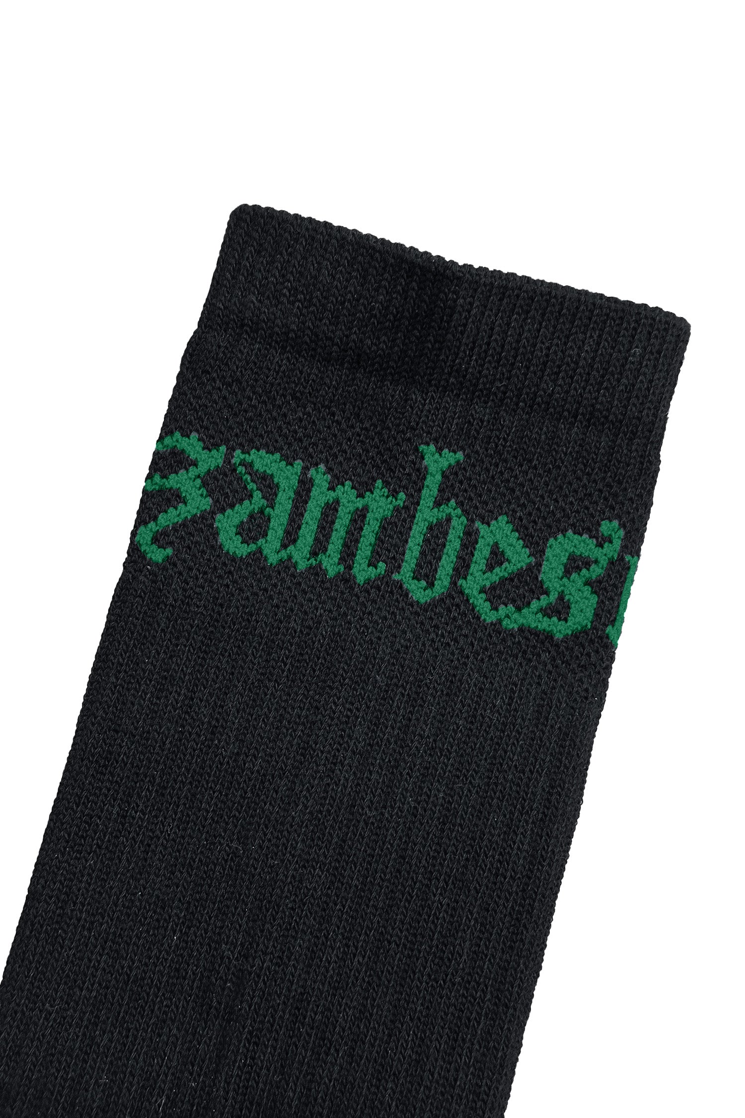 HEART SOX IN BLACK/GREEN